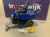 2020 janser electro ride-on tapijtstripper hydraulisch - afbeelding 6 van  12