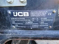 2020 jcb 16c-1 minigraafmachine - afbeelding 13 van  13