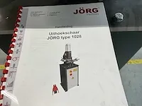 2020 jörg 1028 hydraulische uithoekschaar - afbeelding 8 van  8