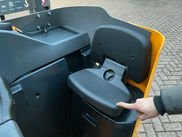 2020 jungheinrich esd 120 elektrische stapelaar - afbeelding 19 van  22