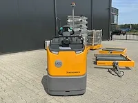 2020 jungheinrich ezs 350 industriële trekker met trein aanhangers - afbeelding 6 van  53
