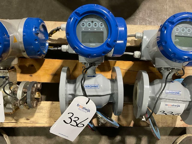 2020 krohne optiflux 2300 elektromagnetische flowmeter - afbeelding 1 van  3