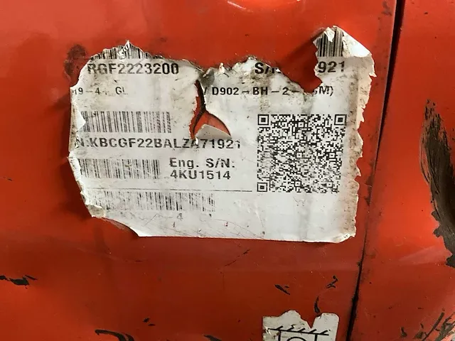 2020 kubota - kx019-4 - minigraafmachine - afbeelding 32 van  40