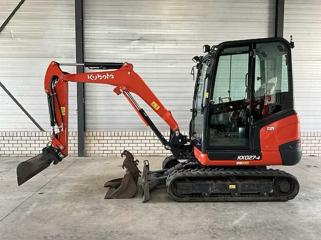 2020 kubota - kx027-4 hi - minigraafmachine - afbeelding 12 van  45