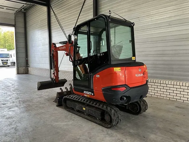 2020 kubota - kx027-4 hi - minigraafmachine - afbeelding 23 van  45