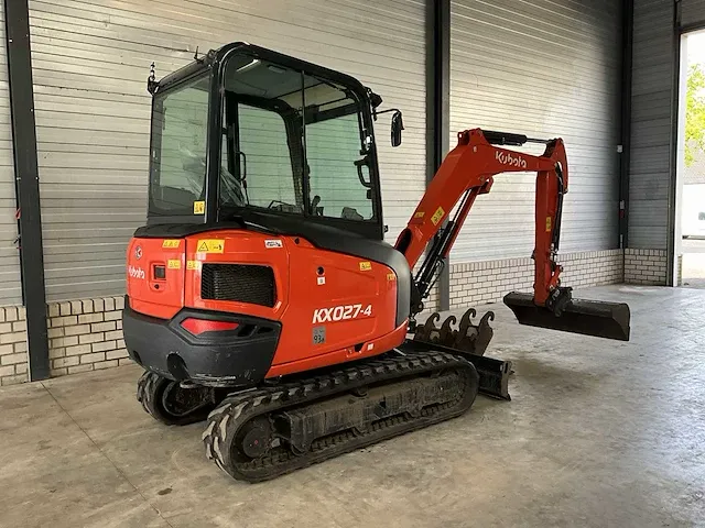 2020 kubota - kx027-4 hi - minigraafmachine - afbeelding 37 van  45