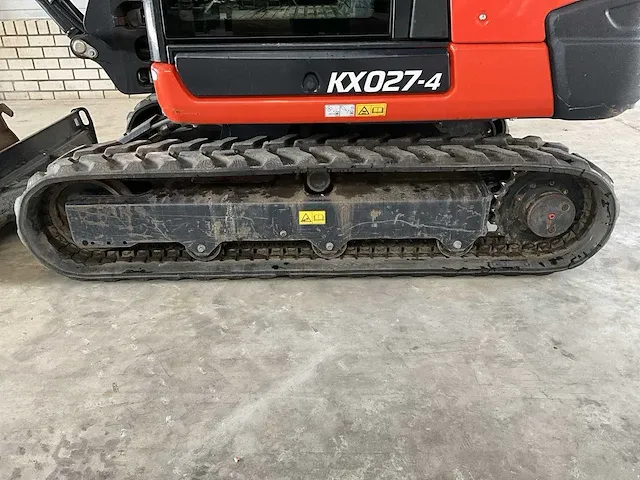 2020 kubota - kx027-4 hi - minigraafmachine - afbeelding 41 van  45