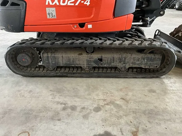 2020 kubota - kx027-4 hi - minigraafmachine - afbeelding 44 van  45