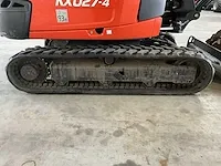 2020 kubota - kx027-4 hi - minigraafmachine - afbeelding 44 van  45