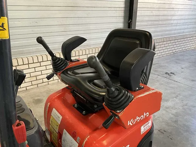 2020 kubota - u10-3 ergo control - minigraafmachine - afbeelding 27 van  41