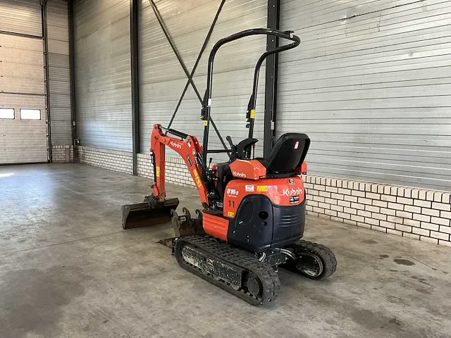2020 kubota - u10-3 ergo control - minigraafmachine - afbeelding 23 van  41