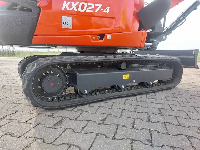 2020 kubota kx027 -4 minigraafmachine - afbeelding 15 van  26