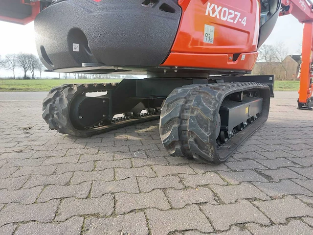 2020 kubota kx027 -4 minigraafmachine - afbeelding 16 van  26