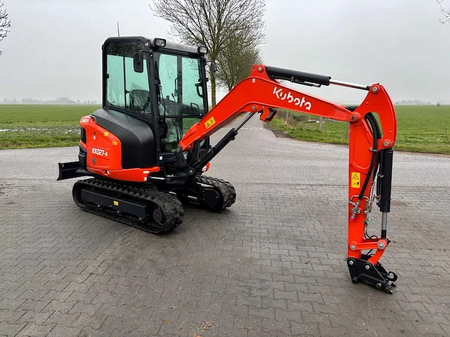 2020 kubota kx027 -4 minigraafmachine - afbeelding 12 van  26
