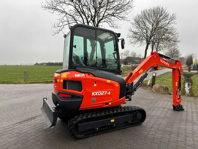 2020 kubota kx027 -4 minigraafmachine - afbeelding 20 van  26