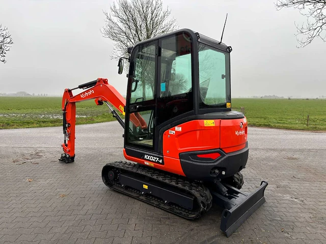 2020 kubota kx027 -4 minigraafmachine - afbeelding 21 van  26