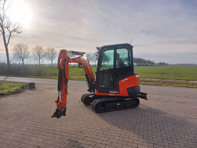 2020 kubota kx027 -4 minigraafmachine - afbeelding 22 van  26
