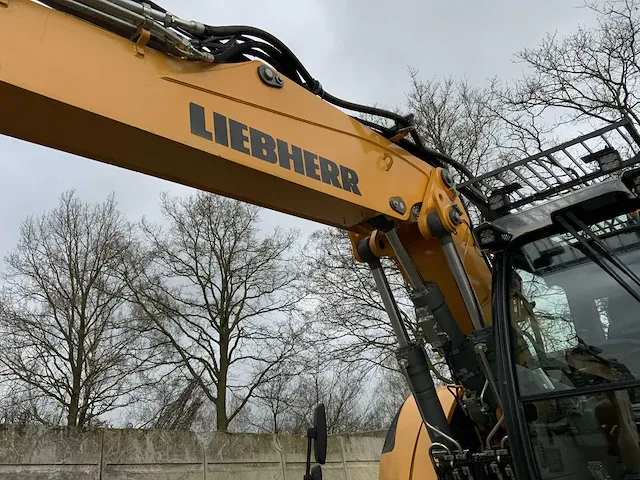 2020 liebherr a918 litronic banden graafmachine - afbeelding 18 van  54