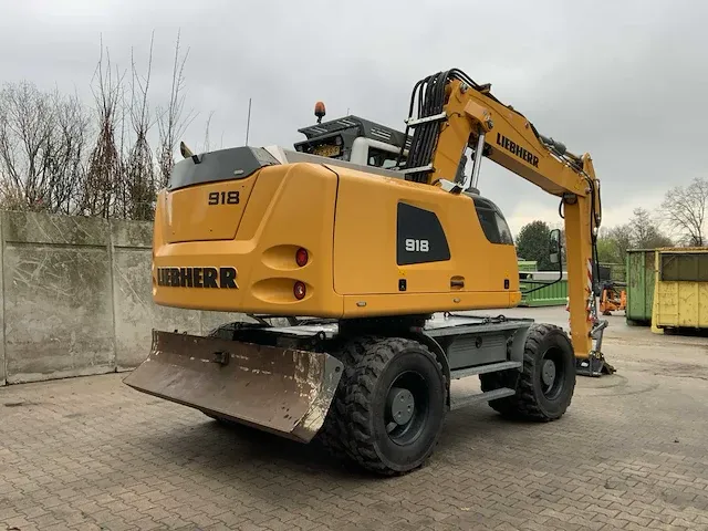 2020 liebherr a918 litronic banden graafmachine - afbeelding 23 van  67