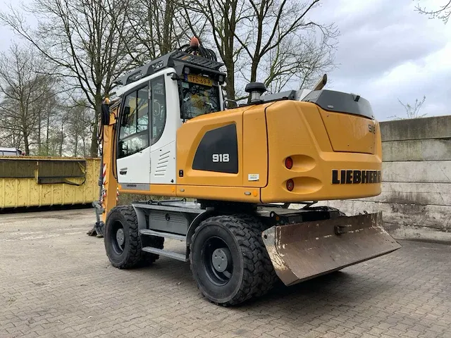 2020 liebherr a918 litronic banden graafmachine - afbeelding 34 van  67