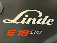 2020 linde e18l-02 1800kg bomvolle vorkheftruck - afbeelding 14 van  23