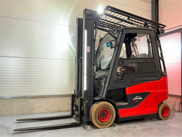 2020 linde e20-01/600 2000kg bomvolle vorkheftruck - afbeelding 1 van  26