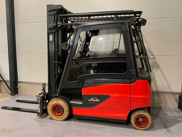 2020 linde e25hl-01/600 lepelversteller bomvolle vorkheftruck - afbeelding 23 van  34