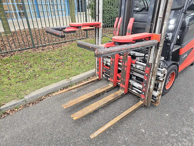 2020 linde e45hl-01/600 4500kg multi-vorkversteller met klem vorkheftruck - afbeelding 3 van  27