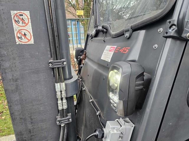 2020 linde e45hl-01/600 4500kg multi-vorkversteller met klem vorkheftruck - afbeelding 11 van  27