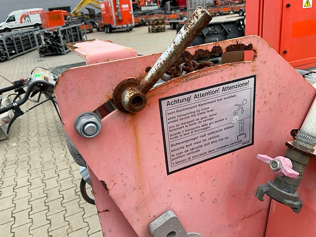 2020 lissmac dts 1000 v steenzaagmachine / bloksteenzaagmachine - afbeelding 9 van  18