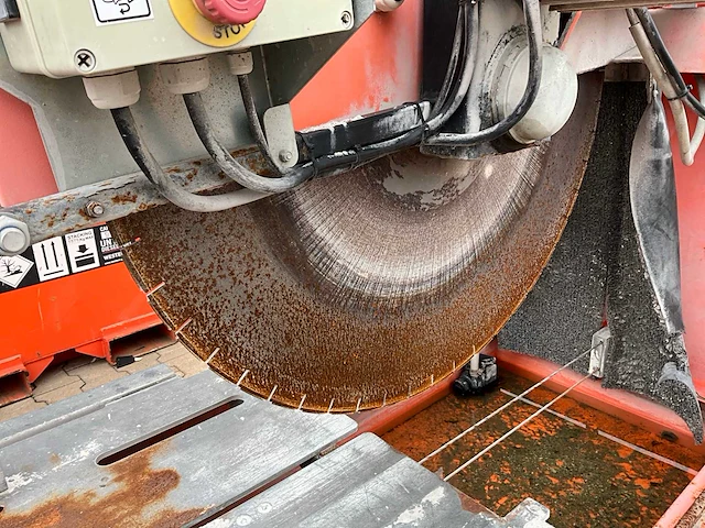 2020 lissmac dts 1000 v steenzaagmachine / bloksteenzaagmachine - afbeelding 18 van  18