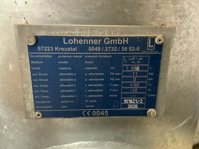 2020 lohenner buffertank - afbeelding 3 van  8