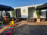 2020 luxe zelfvoorzienende toilettrailer - afbeelding 1 van  40