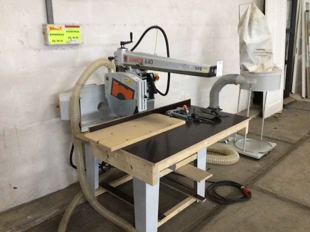 2020 maggi junior 640 afkortcirkelzaagmachine - afbeelding 2 van  9