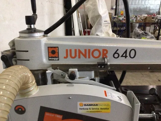 2020 maggi junior 640 afkortcirkelzaagmachine - afbeelding 6 van  9
