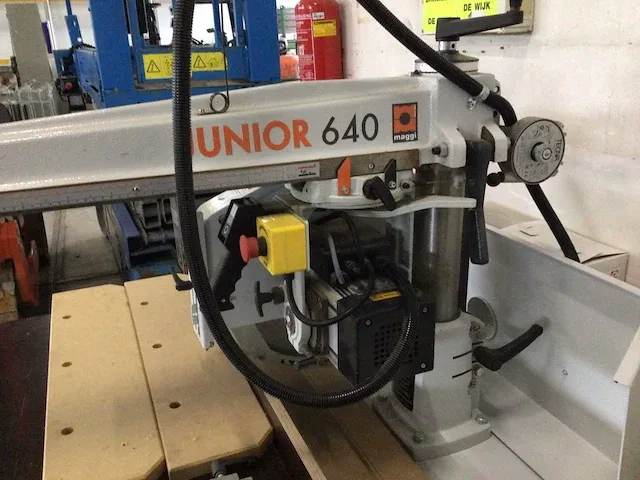 2020 maggi junior 640 afkortcirkelzaagmachine - afbeelding 7 van  9