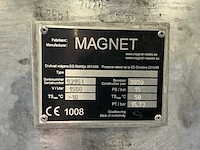 2020 magnet drukvat 1500ltr. hogedrukcompressor - afbeelding 9 van  9