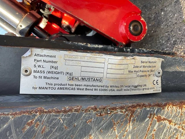 2020 manitou 1050r schranklader - afbeelding 4 van  23