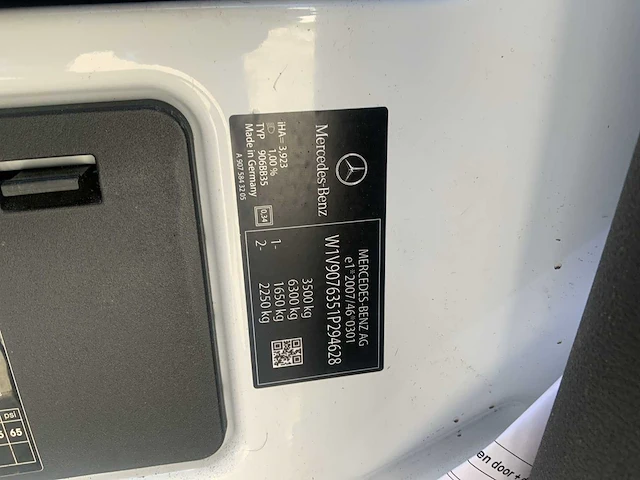 2020 mercedes-benz sprinter 317 1.9cdi l3h2 bedrijfswagen - afbeelding 24 van  37