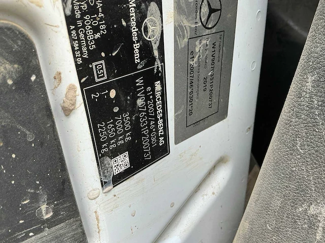 2020 mercedes-benz sprinter bedrijfswagen (vfl-53-n) - afbeelding 14 van  69