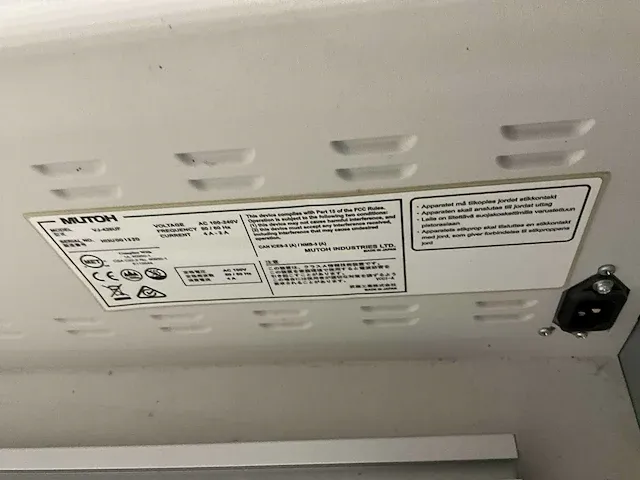 2020 mutoh valuejet 462uf flatbedprinter uv - afbeelding 6 van  11