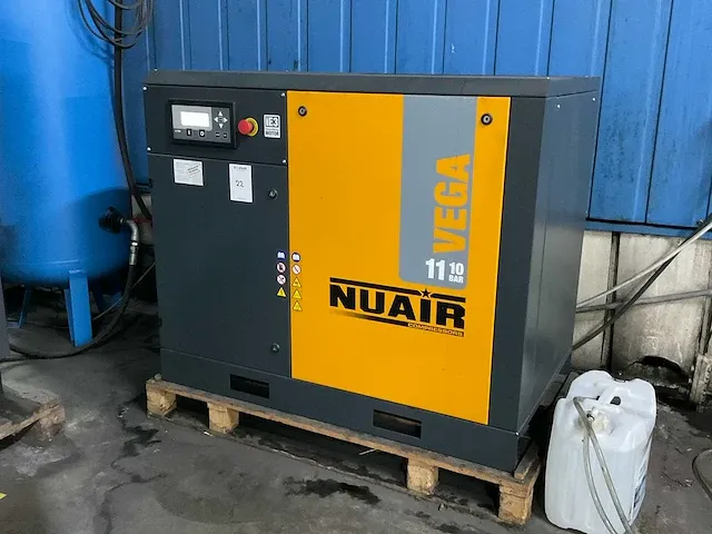 2020 nuair vega 11-10 schroefcompressor - afbeelding 1 van  9