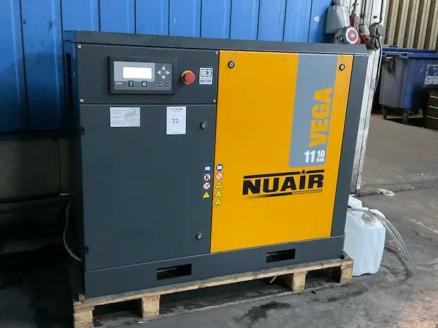 2020 nuair vega 11-10 schroefcompressor - afbeelding 3 van  9