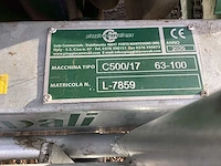 2020 pioggia carnevali c500/17. 63-100 beregeningshaspel - afbeelding 7 van  7