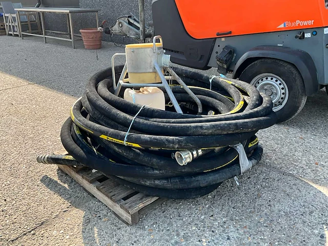 2020 putzmeister / brinkman estrich boy 450 bs stationaire vloerenpomp aanhangwagen - afbeelding 31 van  41