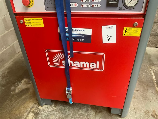 2020 shamal silent k30 t5,5 sd schroefcompressor - afbeelding 6 van  8