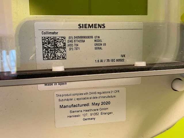 2020 siemens mobilett xp hybrid mobiele röntgenmachine - afbeelding 3 van  13