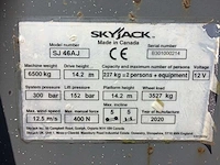 2020 skyjack sj46aj hoogwerker - afbeelding 20 van  28