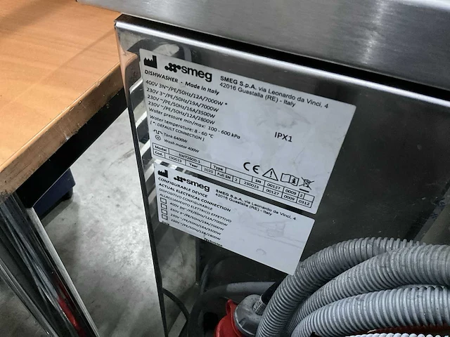 2020 smeg swt260d-1 vaatwasmachine - afbeelding 5 van  8