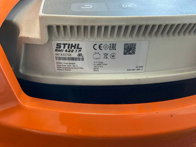 2020 stihl imow rmi 422 p robotmaaier - afbeelding 5 van  7